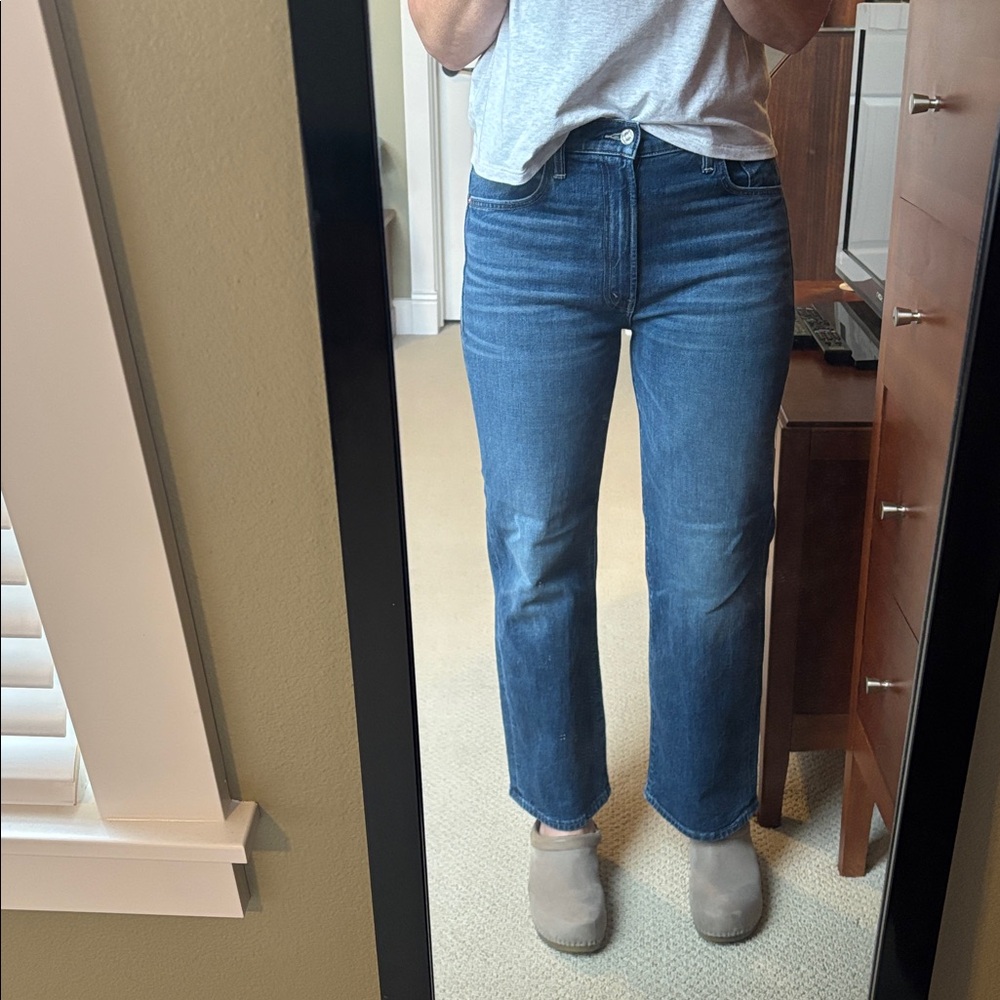 Mother The Rambler High Rise Ankle in Let’s Wine About It, 29, EUC!! 💙